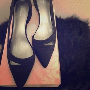 Black Adele Heels Size 9.5